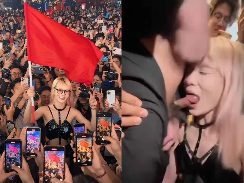 Cô giáo tiểu học mút cục thịt người lạ trên đường